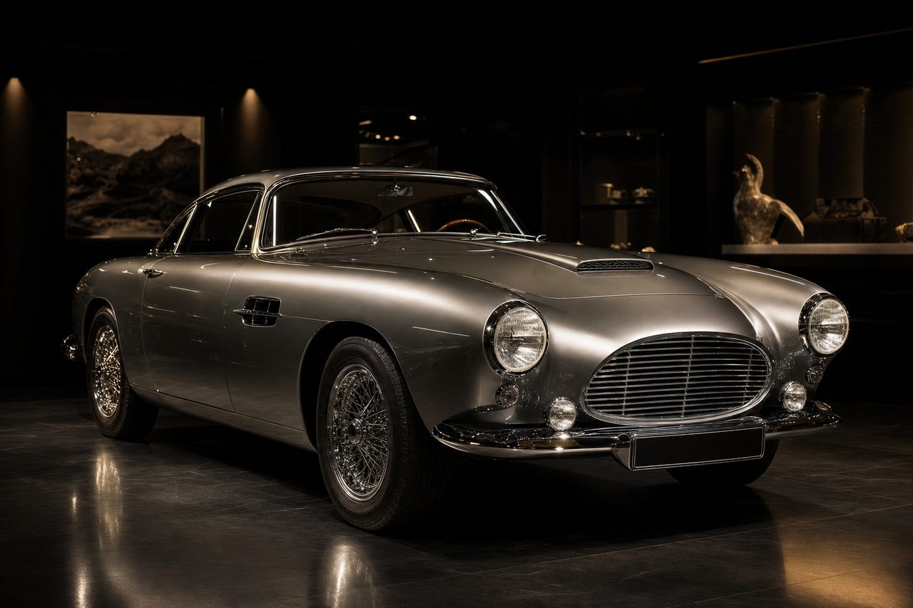 Luxury car heritage visit